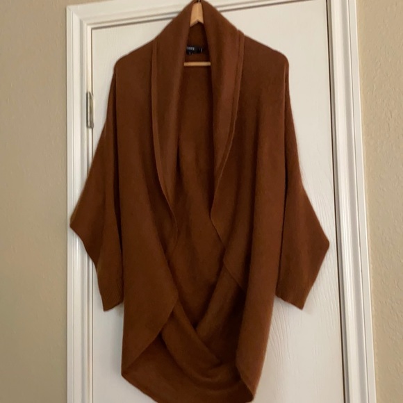 Theory Cashmere Open Cardigan Dolman 